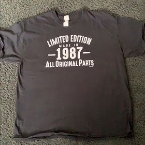 Black Made in 1987 shirt